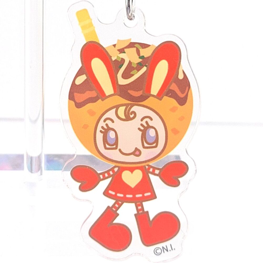 Berier-chan - Mezzo Piano Orange Osaka Takoyaki Acrylic Keychain